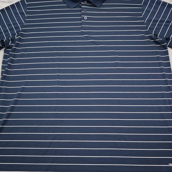 Champion Shirt Mens XL Extra Blue White Golf Polo Light Stretch Outdoor Hike - Picture 11 of 16